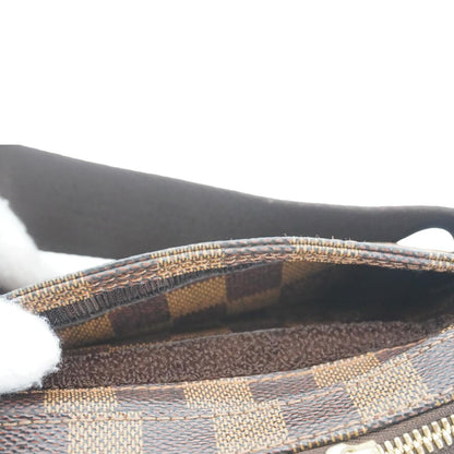 LOUIS VUITTON Geronimos Damier Ebene Sling Bag Brown