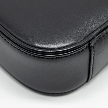 Saint Laurent / YSL Mini LE 5 A 7 Hobo Bag Smooth Calfskin Black GHW