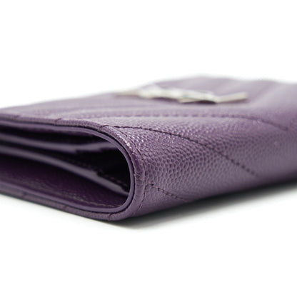 Saint Laurent Quilted Monogram Wallet