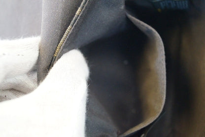 Fendi Zucca Canvas Leather Brown Black Messenger Bag