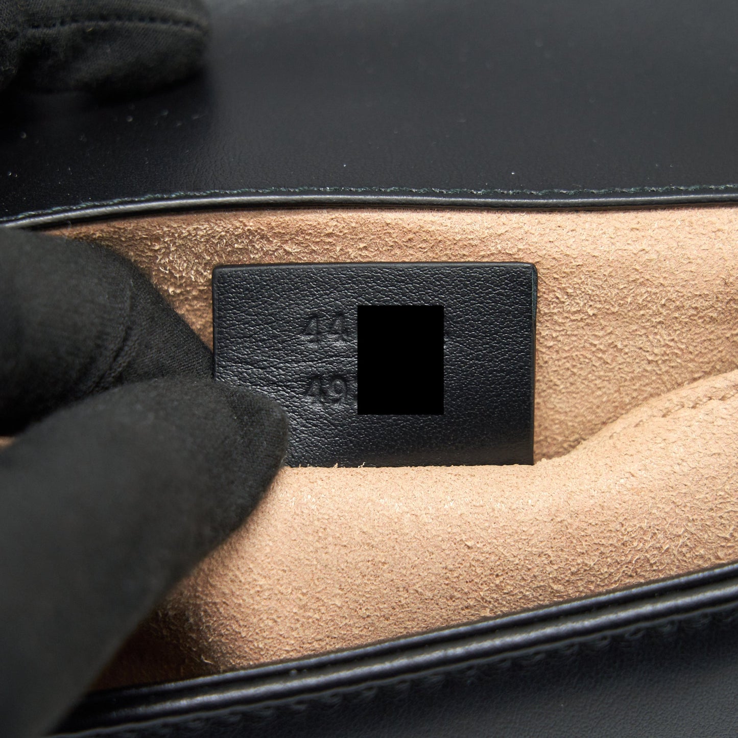GUCCI GG MARMONT MINI BAG BLACK WITH