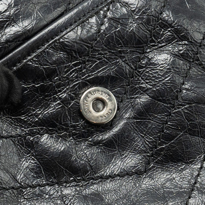Saint Laurent/YSL Medium Niki Bag Shiny Calfskin Black SHW