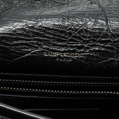 Saint Laurent/YSL Medium Niki Bag Shiny Calfskin Black SHW