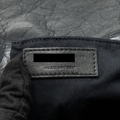 Saint Laurent/YSL Medium Niki Bag Shiny Calfskin Black SHW