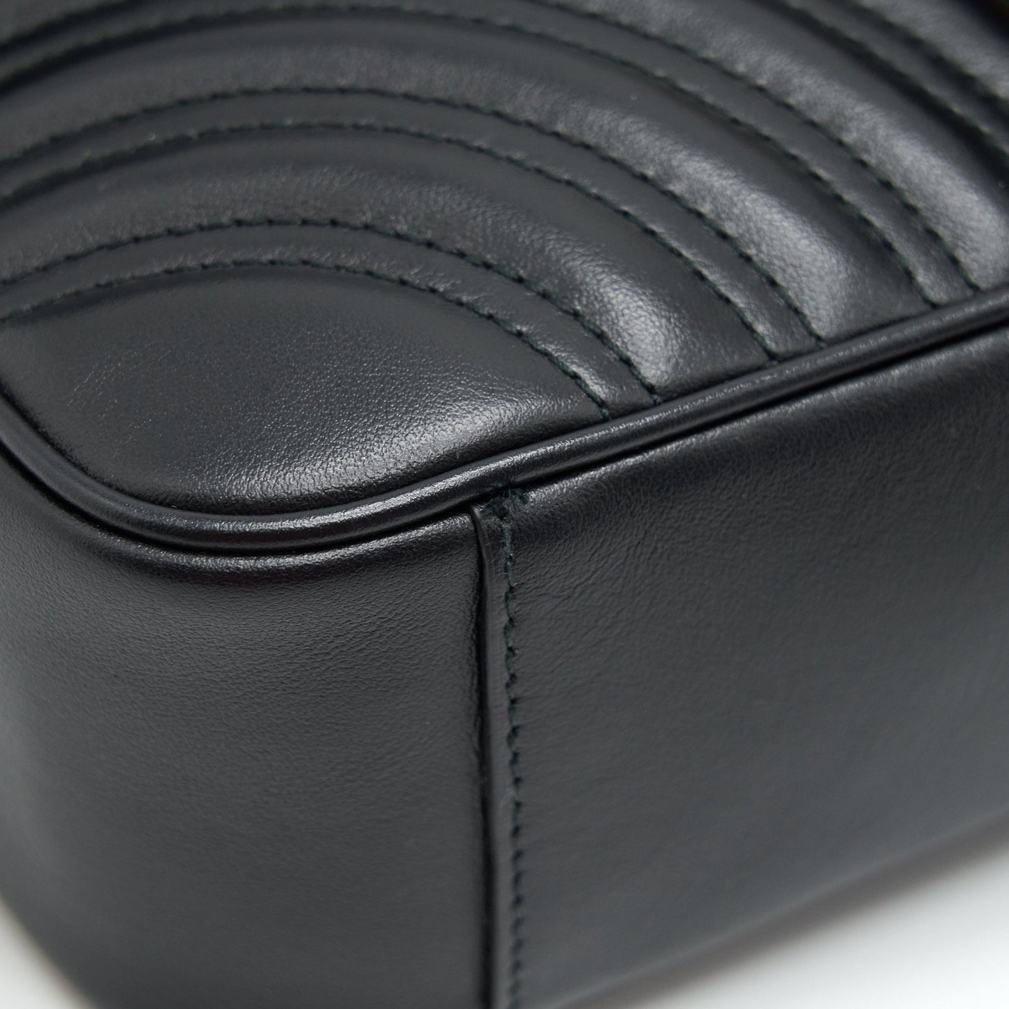 Gucci GG Marmont Shoulder Bag 26cm Black with