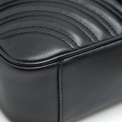 Gucci GG Marmont Shoulder Bag 26cm Black with