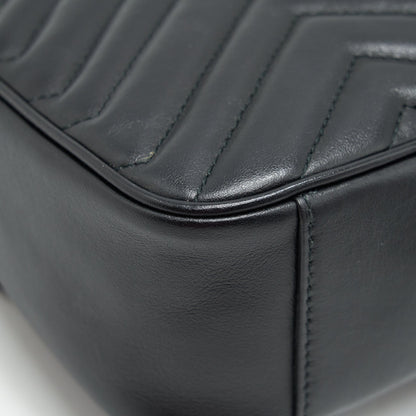 Gucci GG Marmont Shoulder Bag 26cm Black with