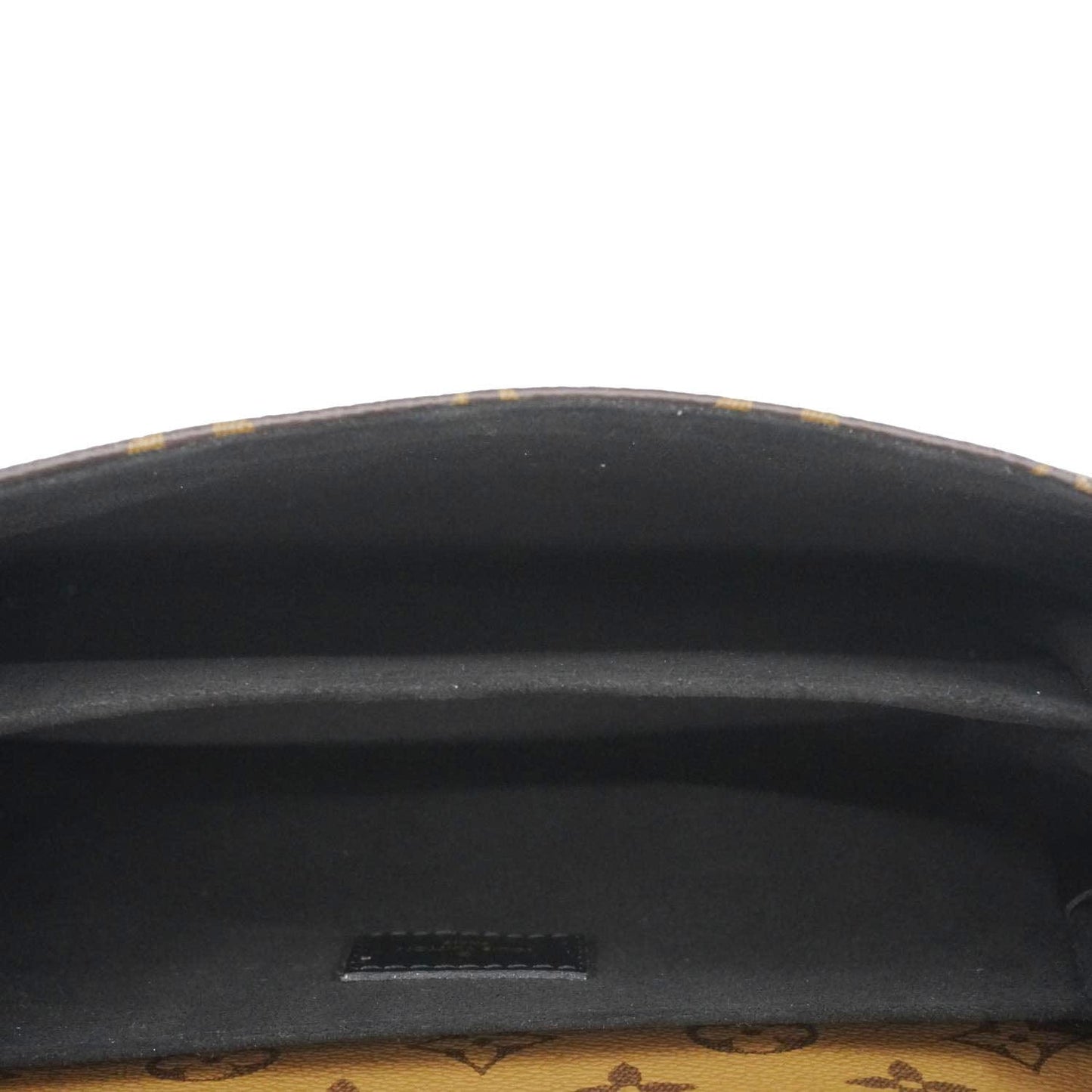 LOUIS VUITTON Metis Pochette Reverse Monogram Canvas Crossbody Bag Brown