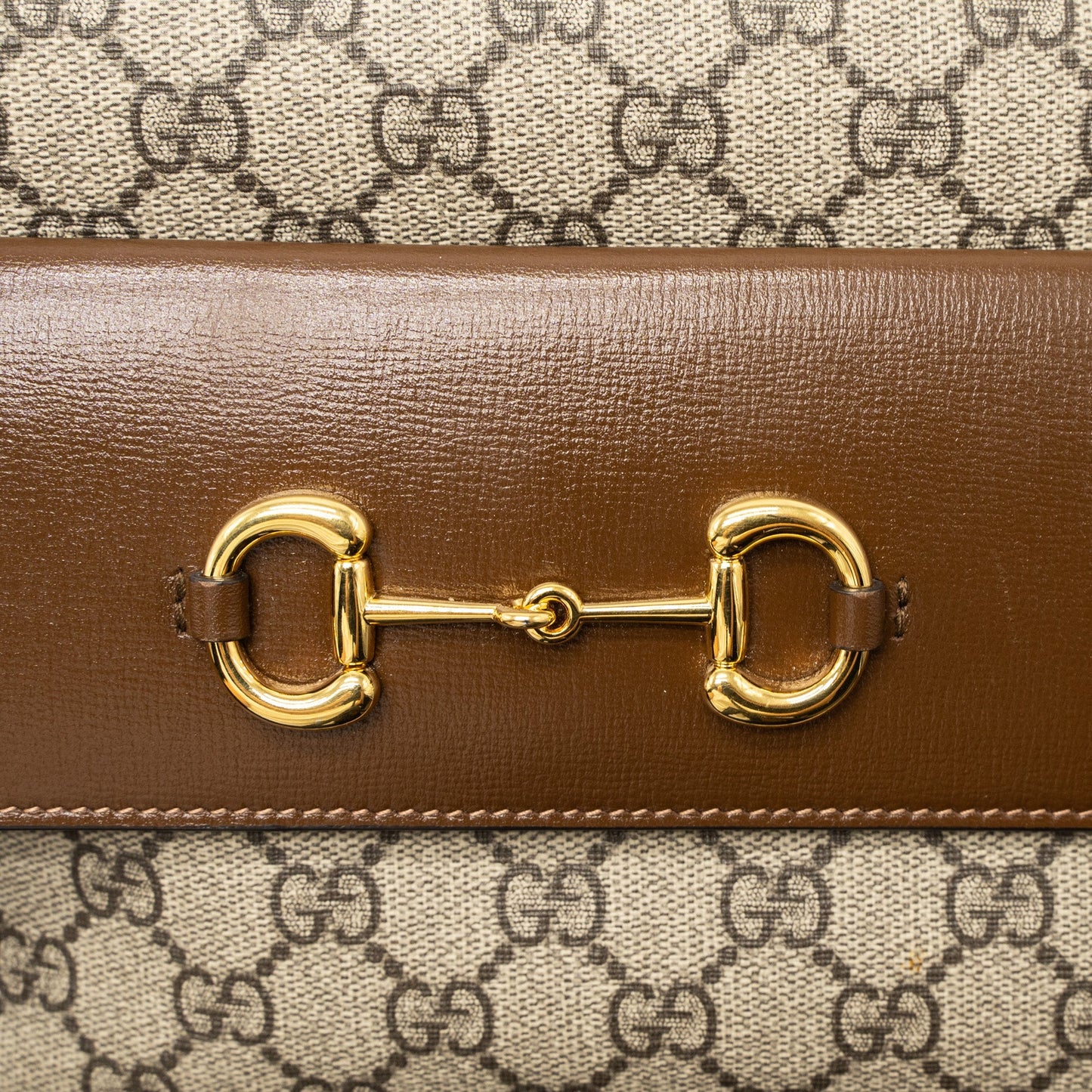 Gucci Small Horsebit 1955 Shoulder Bag GG Supreme Canvas