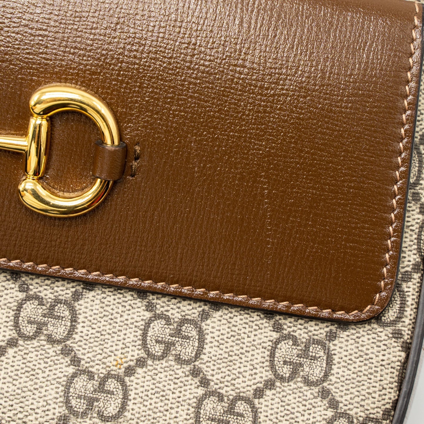 Gucci Small Horsebit 1955 Shoulder Bag GG Supreme Canvas