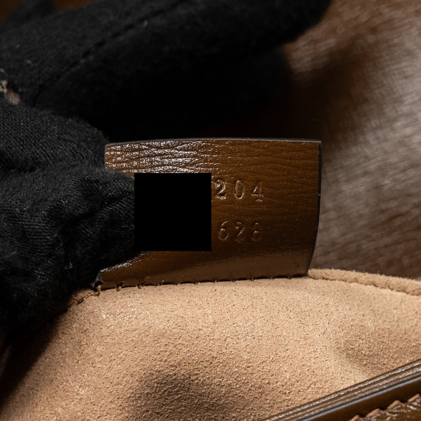 Gucci Horsebit 1955 Shoulder Bag GG Supreme Canvas/ Leather Brown
