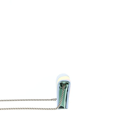 Gucci Pastel Marmont Cardholder on Chain SHW