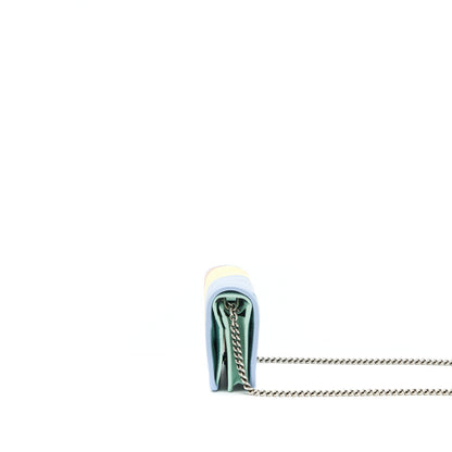 Gucci Pastel Marmont Cardholder on Chain SHW
