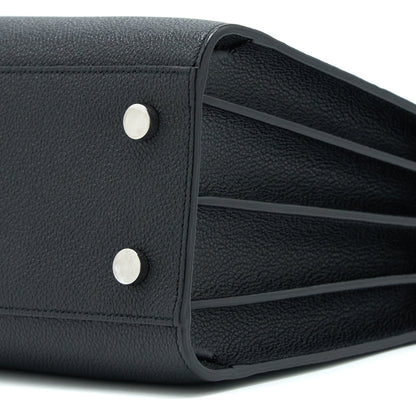 Saint Laurent Sac De Jour babe Grained Calfskin Black SHW