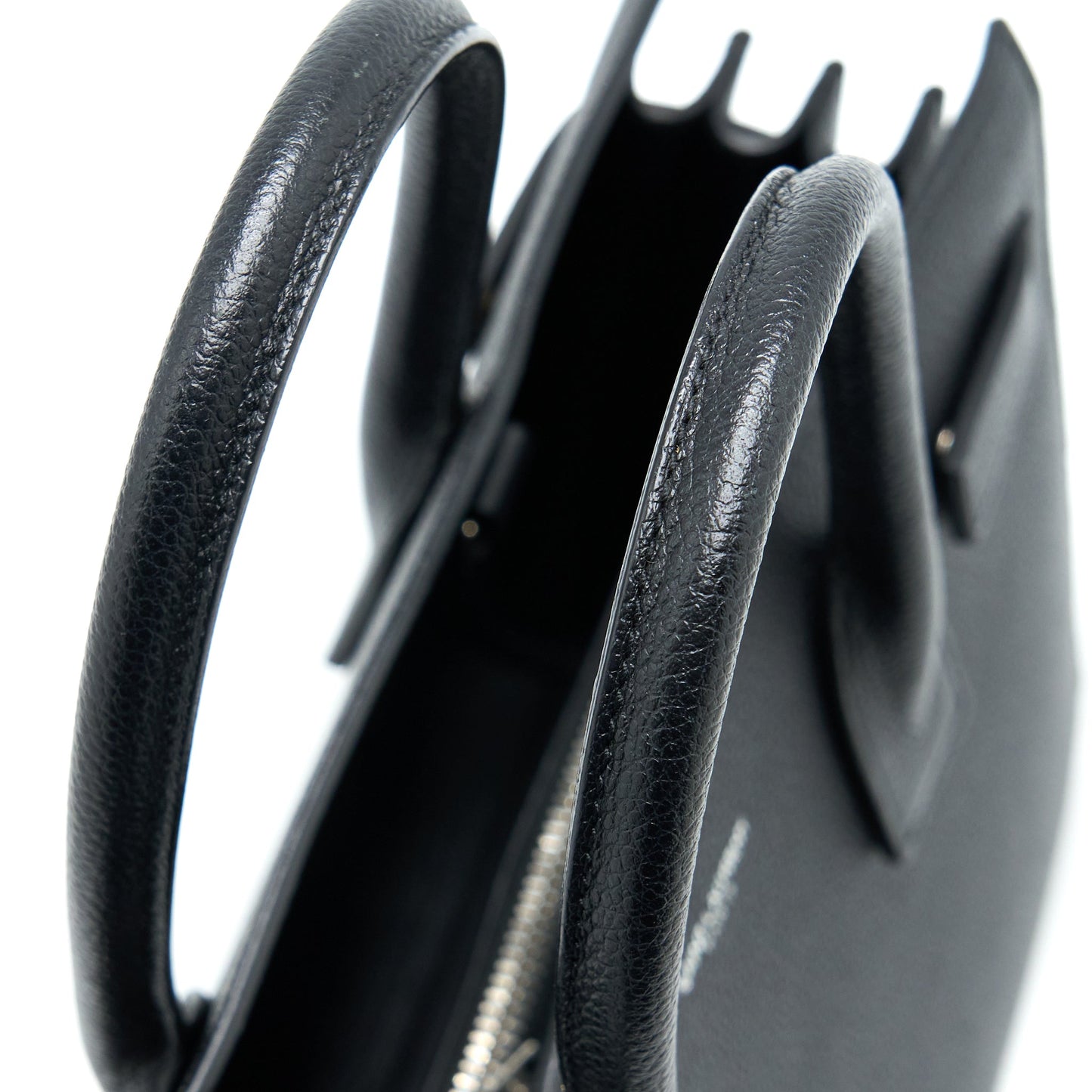 Saint Laurent Sac De Jour babe Grained Calfskin Black SHW