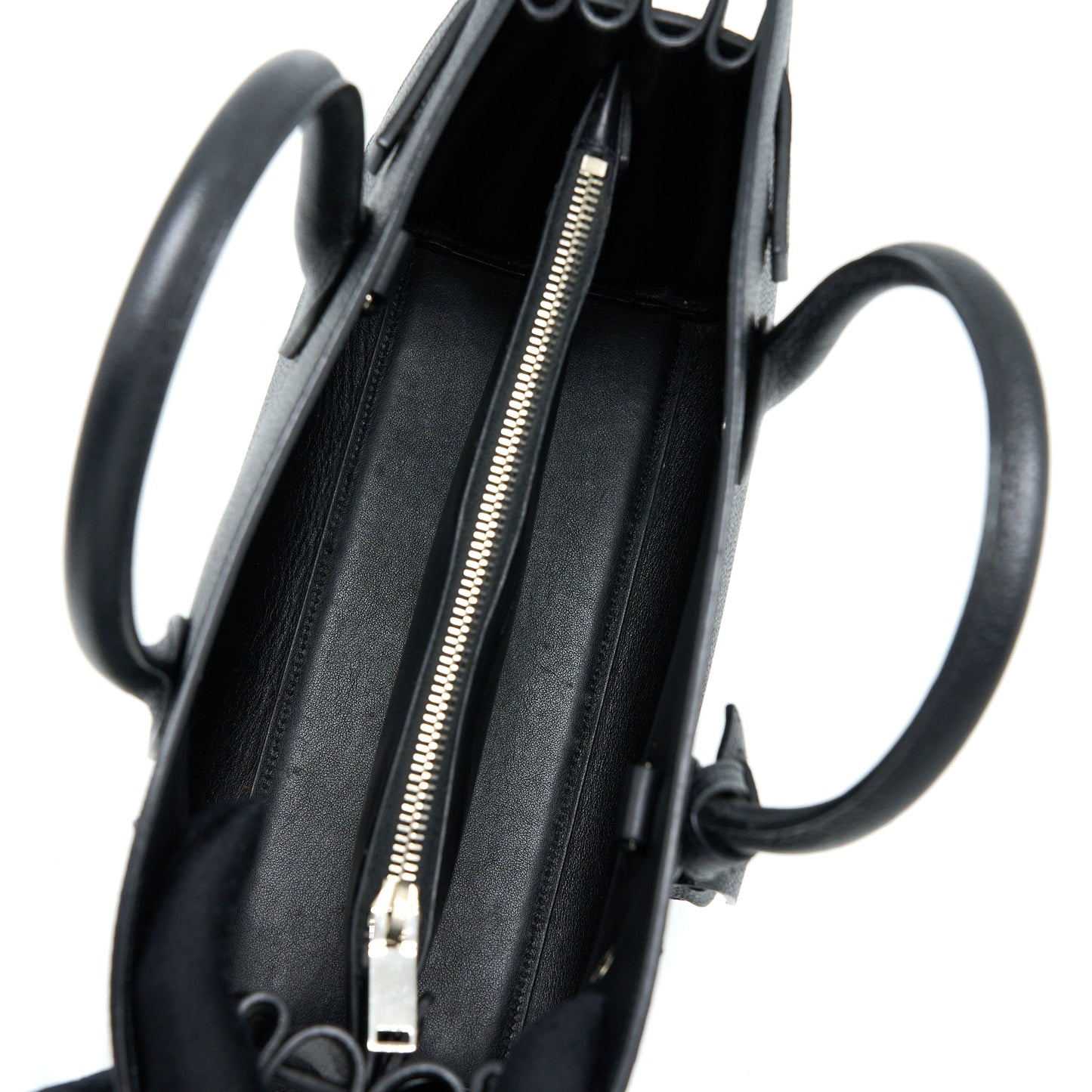 Saint Laurent Sac De Jour babe Grained Calfskin Black SHW