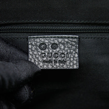 Gucci GG Canvas shopping Bag dark green / black