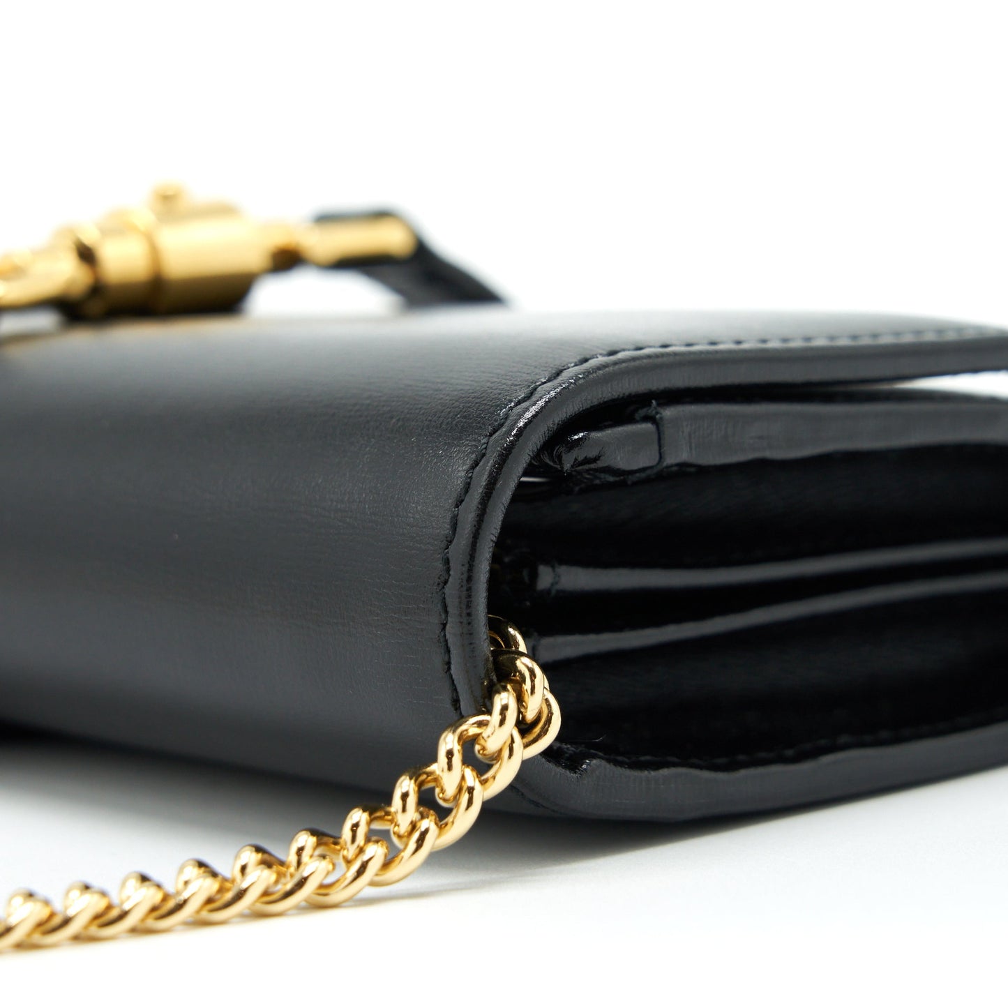 Gucci Jackie 1961 Chain Wallet Black