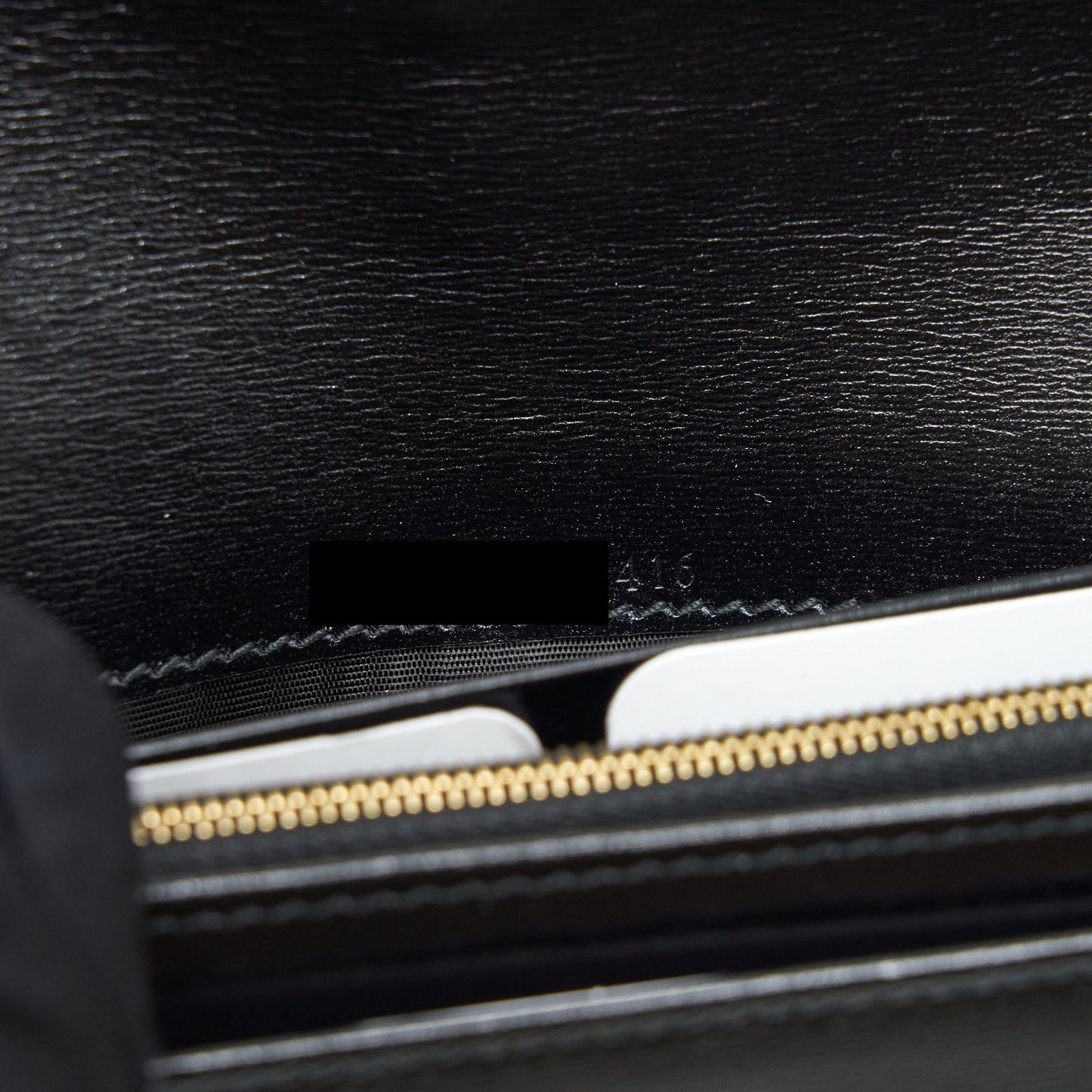 Gucci Jackie 1961 Chain Wallet Black