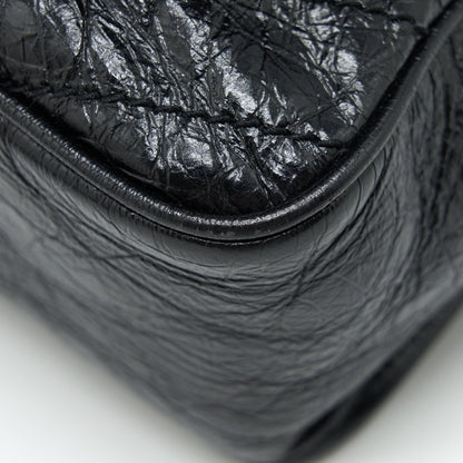 Saint Laurent Large Niki Shoulder Bag Calfskin Black SHW