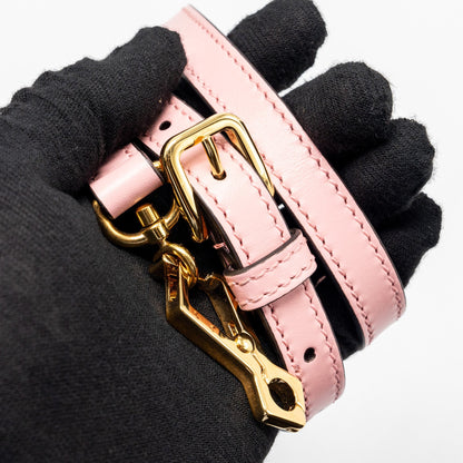 Gucci Horsebit 1955 mini top handle bag calfskin multicolour pink