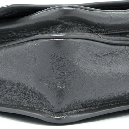 Saint Laurent/YSL Niki Baby Dark Grey With Grey Hardware
