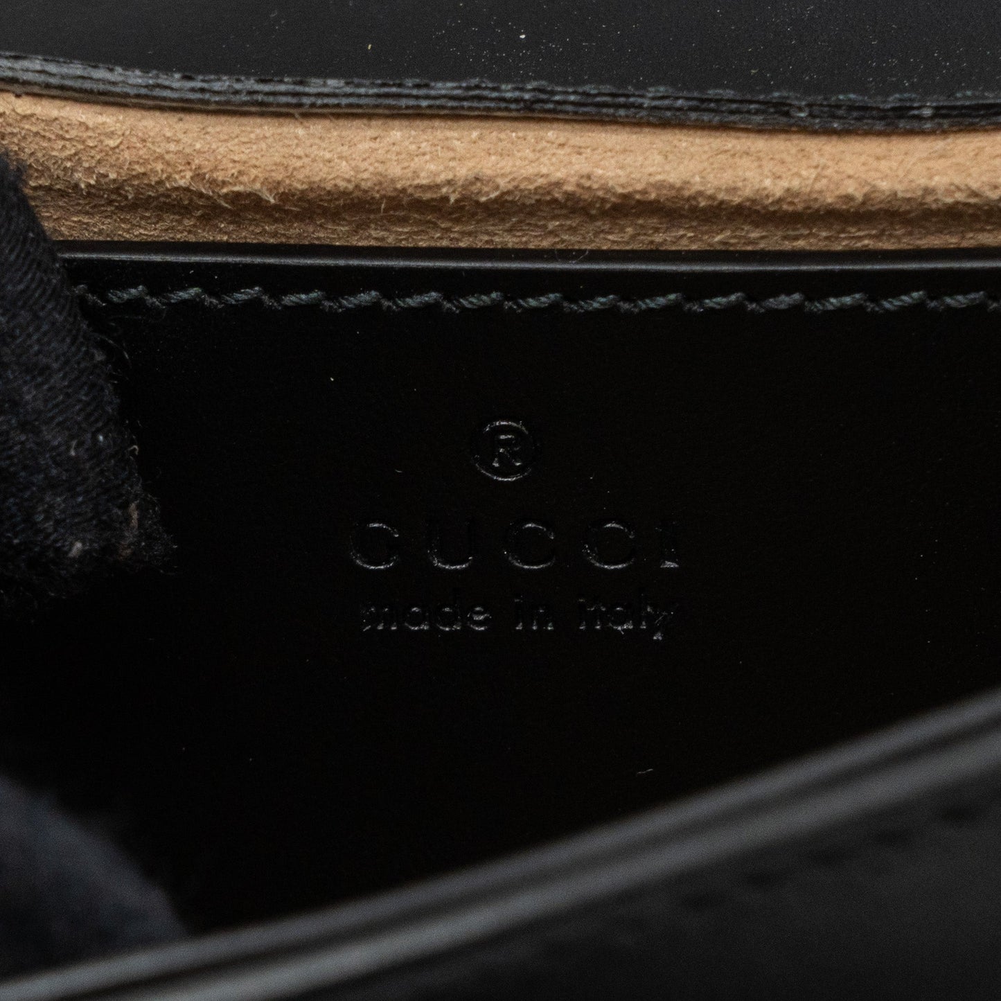 Gucci mini marmont calfskin black