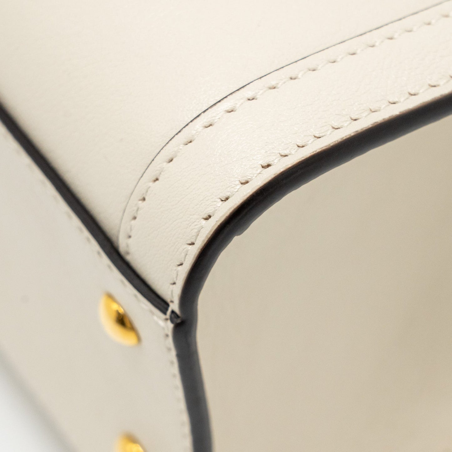 Gucci Small Diana Tote Bag Calfskin White