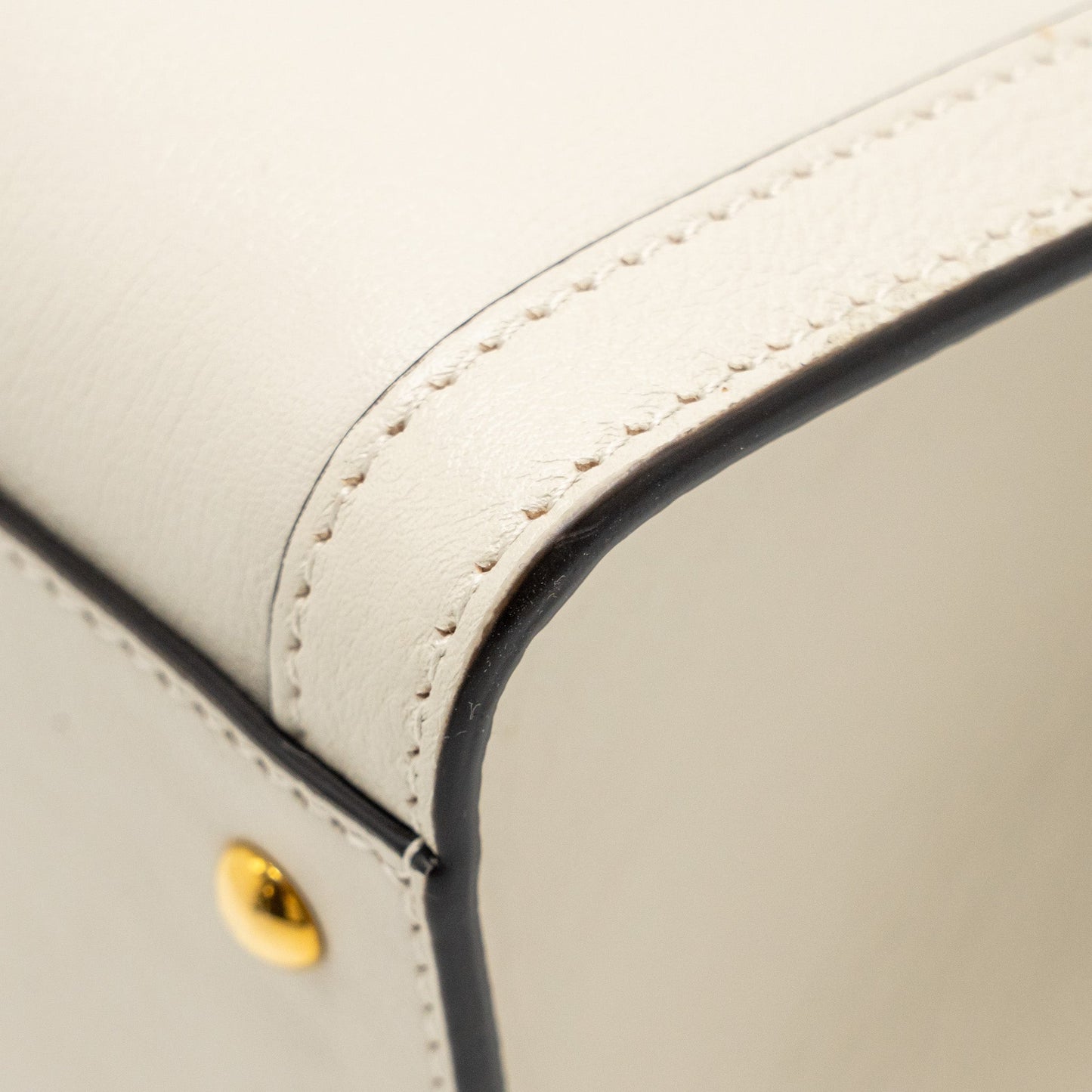 Gucci Small Diana Tote Bag Calfskin White