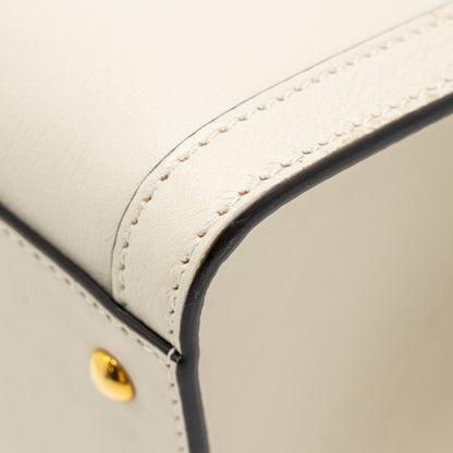 Gucci Small Diana Tote Bag Calfskin White