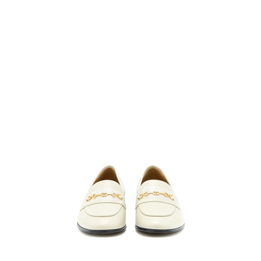 Gucci Size 38 Women’s Loafer with Horsebit Calfskin White