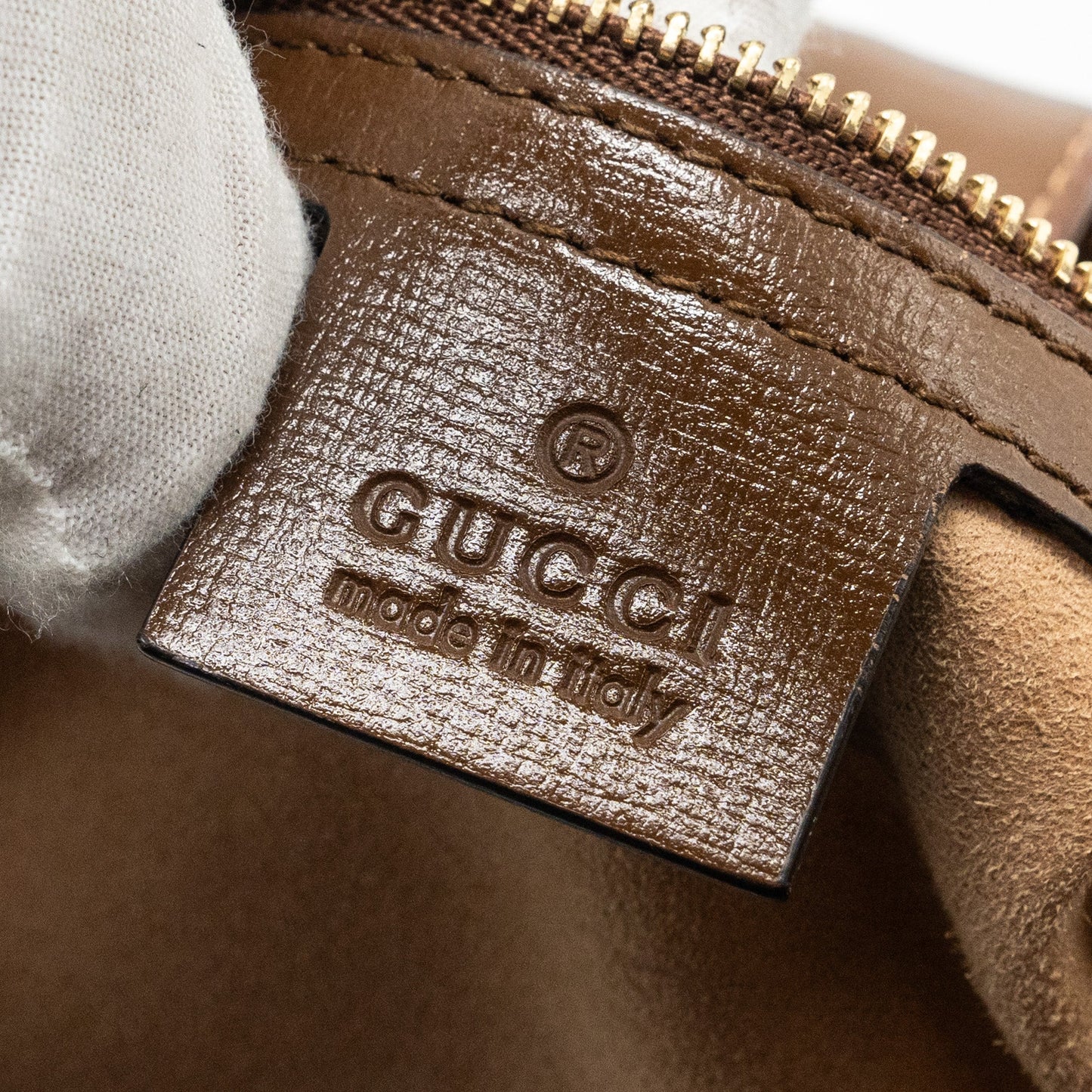Gucci jackie 1961 small shoulder bag GG supreme Canvas /Calfskin Brown/multicolour