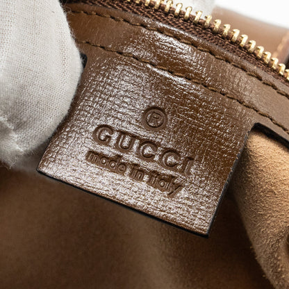 Gucci jackie 1961 small shoulder bag GG supreme Canvas /Calfskin Brown/multicolour