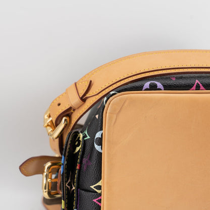 Louis Vuitton Black Monogram Multicolor Petit Noe Bag