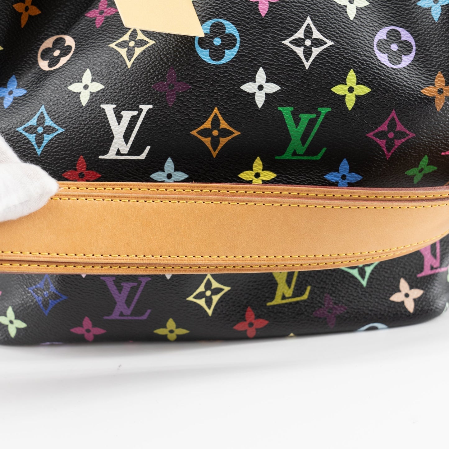 Louis Vuitton Black Monogram Multicolor Petit Noe Bag