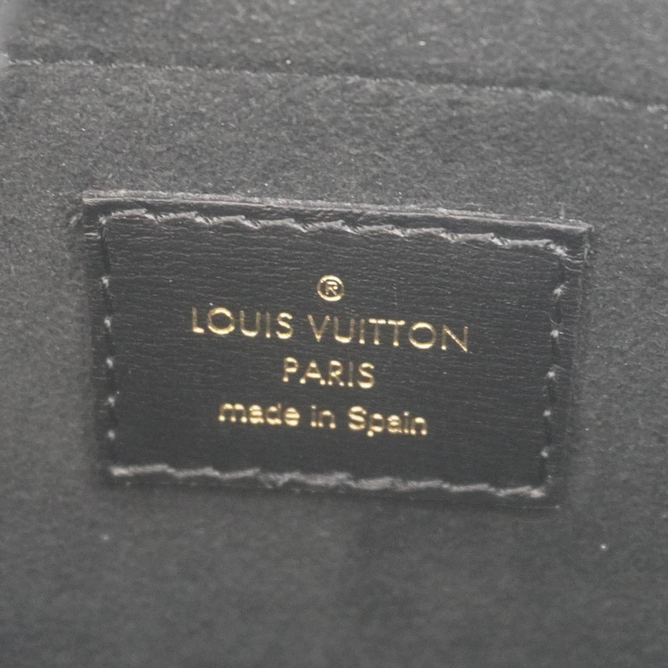 LOUIS VUITTON Neverfull Since 1854 Jacquard Wristlet Pouch Black