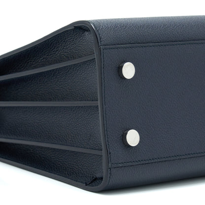 Saint Laurent/YSL Baby Sac De Jour  Calfskin Navy SHW