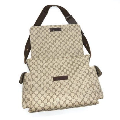 Gucci GG Supreme Canvas Diaper Bag