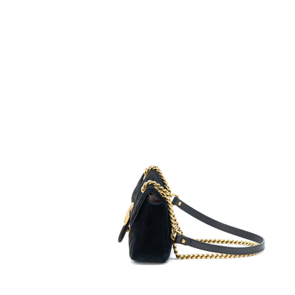 Gucci Mini Marmont Velvet Black