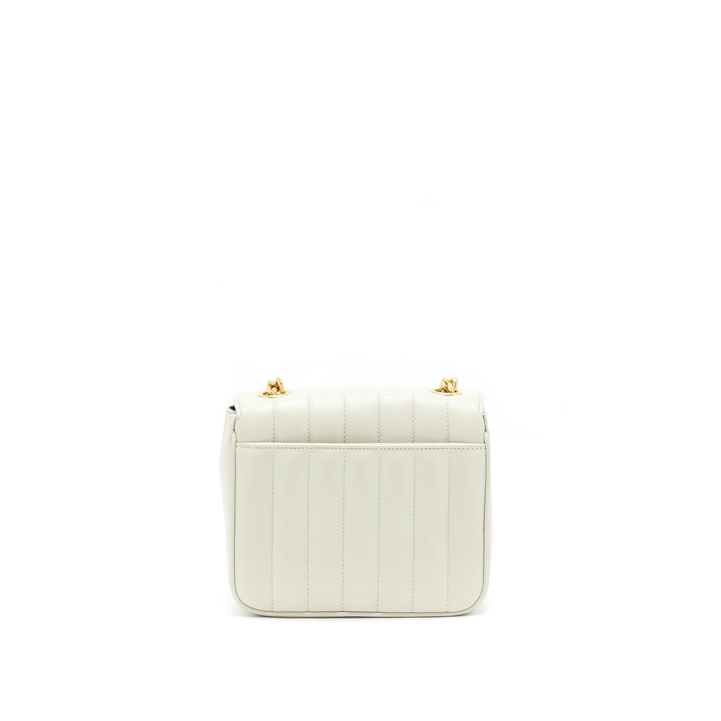 Saint Laurent Vicky Chain Bag Light Beige GHW