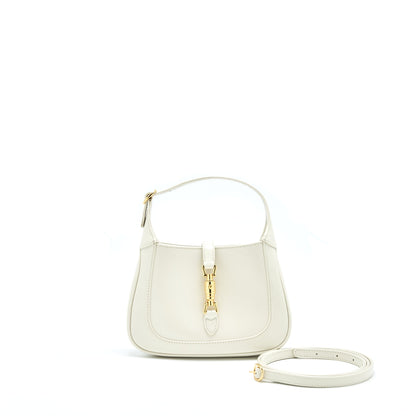Gucci Jackie 1961 Mini Hobo Bag White