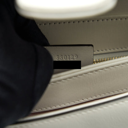 Gucci Small Arli Flap Bag Cream With