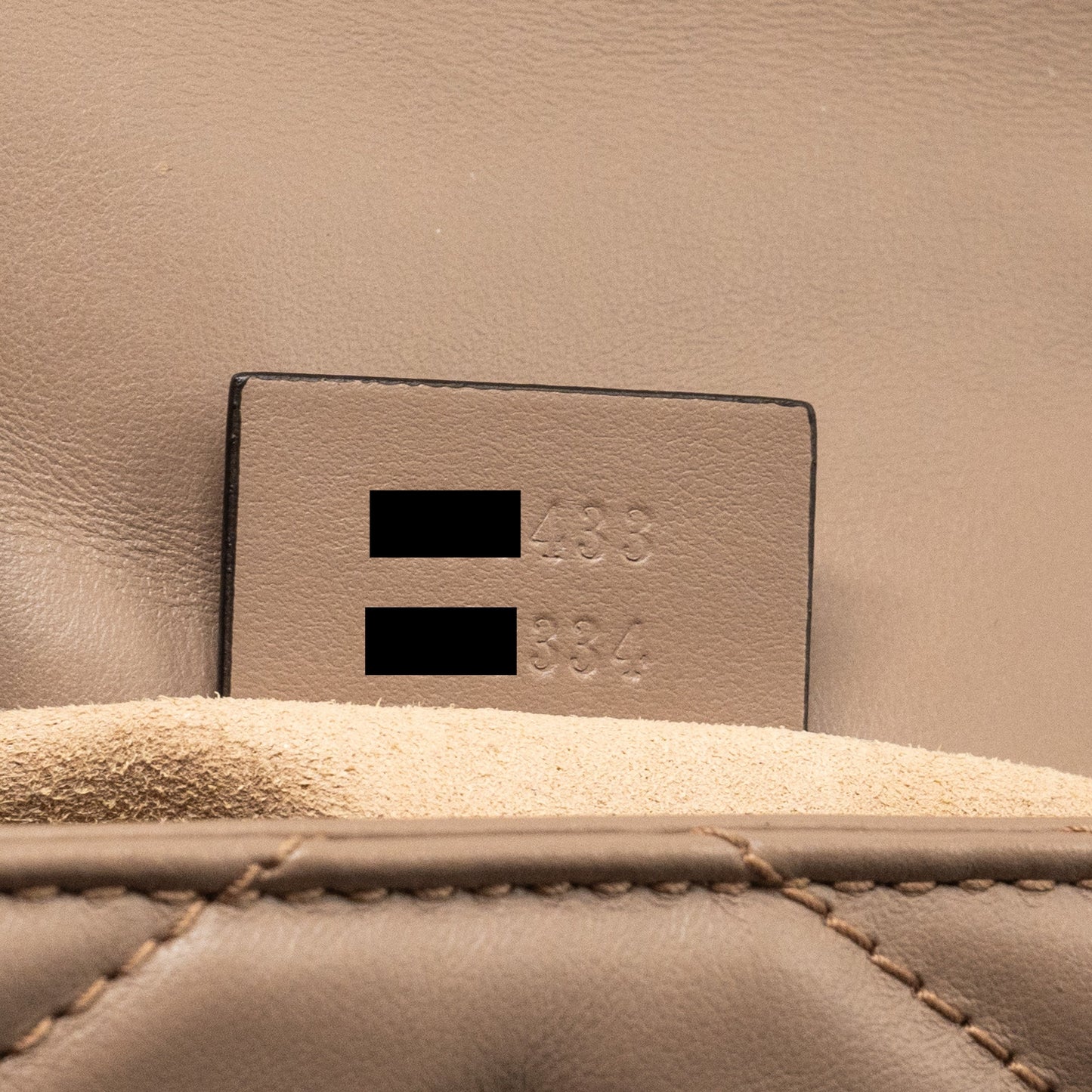 Gucci GG Marmont Super Mini Bag Calfskin Beige