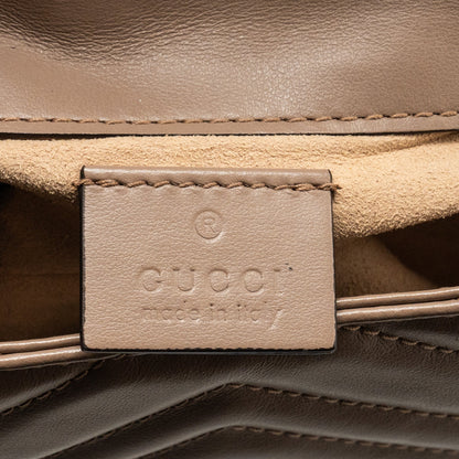 Gucci GG Marmont Super Mini Bag Calfskin Beige