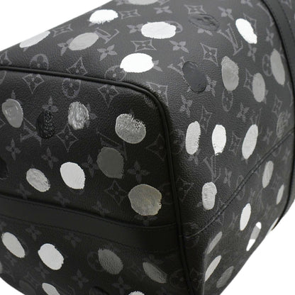 LOUIS VUITTON x YK Keepall 55 Bandouliere Monogram Eclipse Travel Bag Black