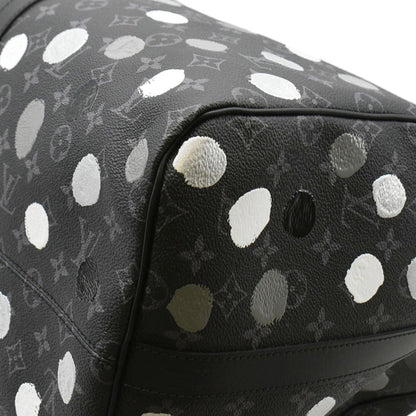 LOUIS VUITTON x YK Keepall 55 Bandouliere Monogram Eclipse Travel Bag Black