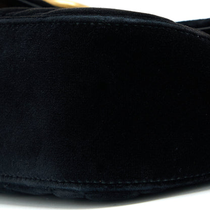 Gucci Mini Marmont Velvet Black
