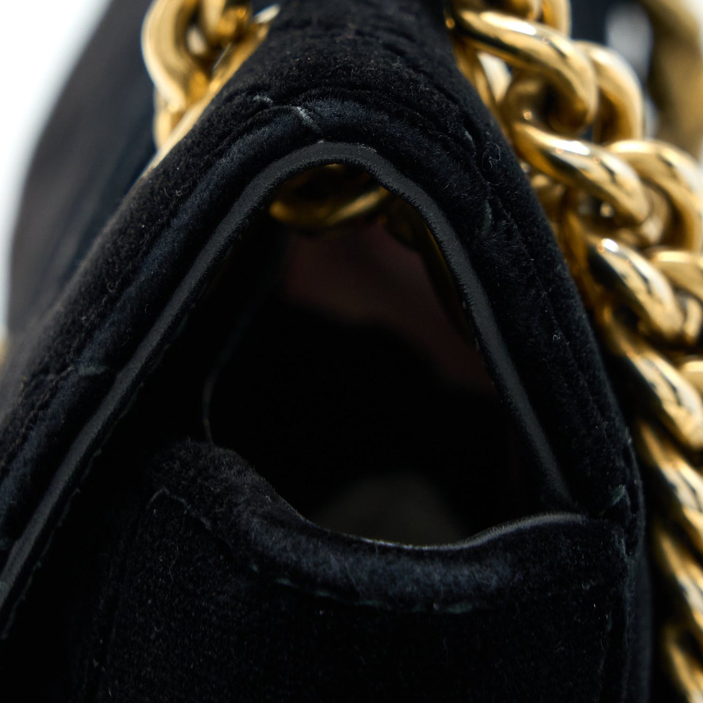 Gucci Mini Marmont Velvet Black