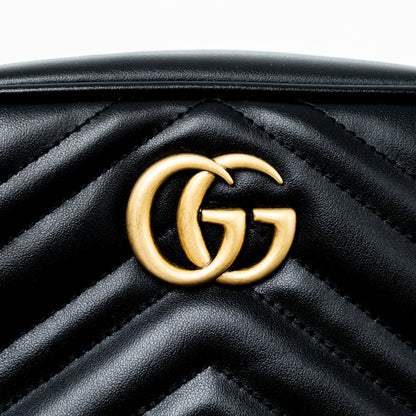 Gucci GG Marmont Matelasse Mini Bag Calfskin Black