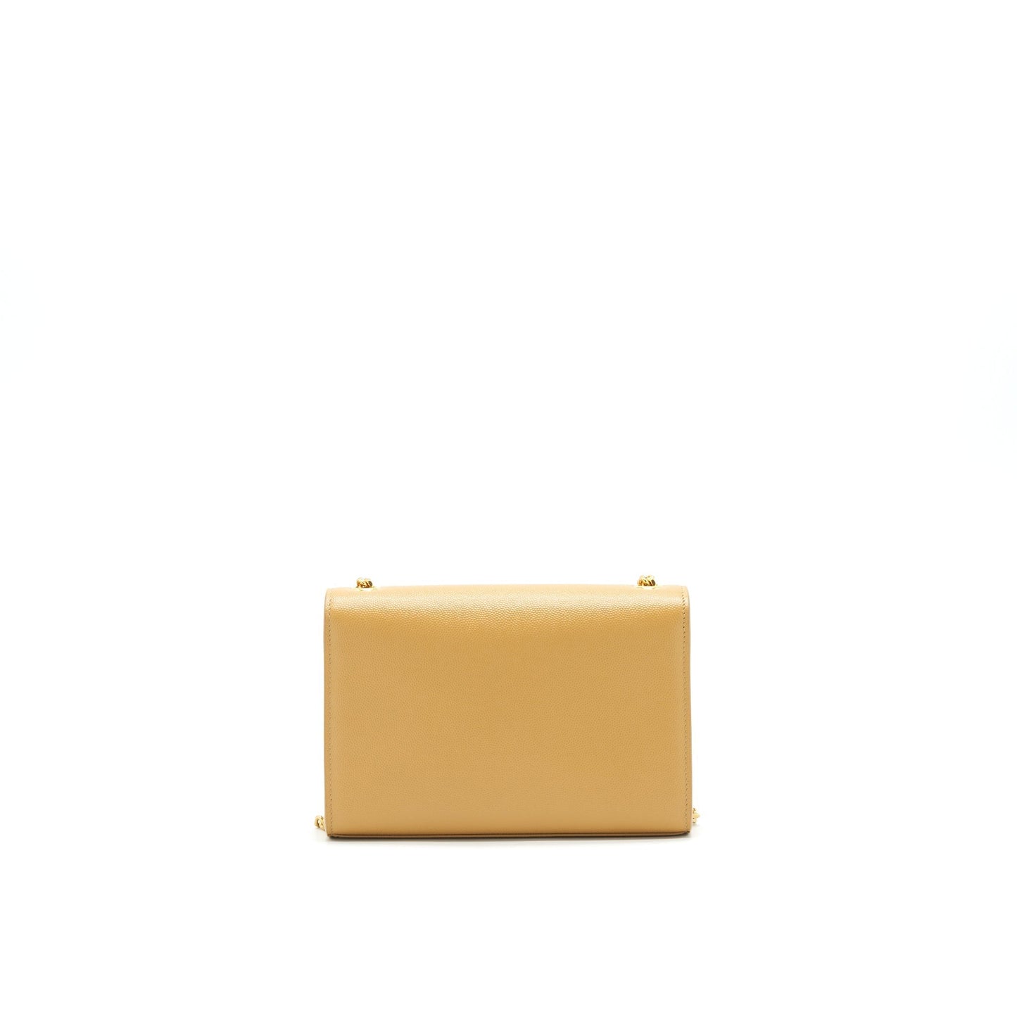 Saint Laurent Small kate Crossbody Bag Beige GHW